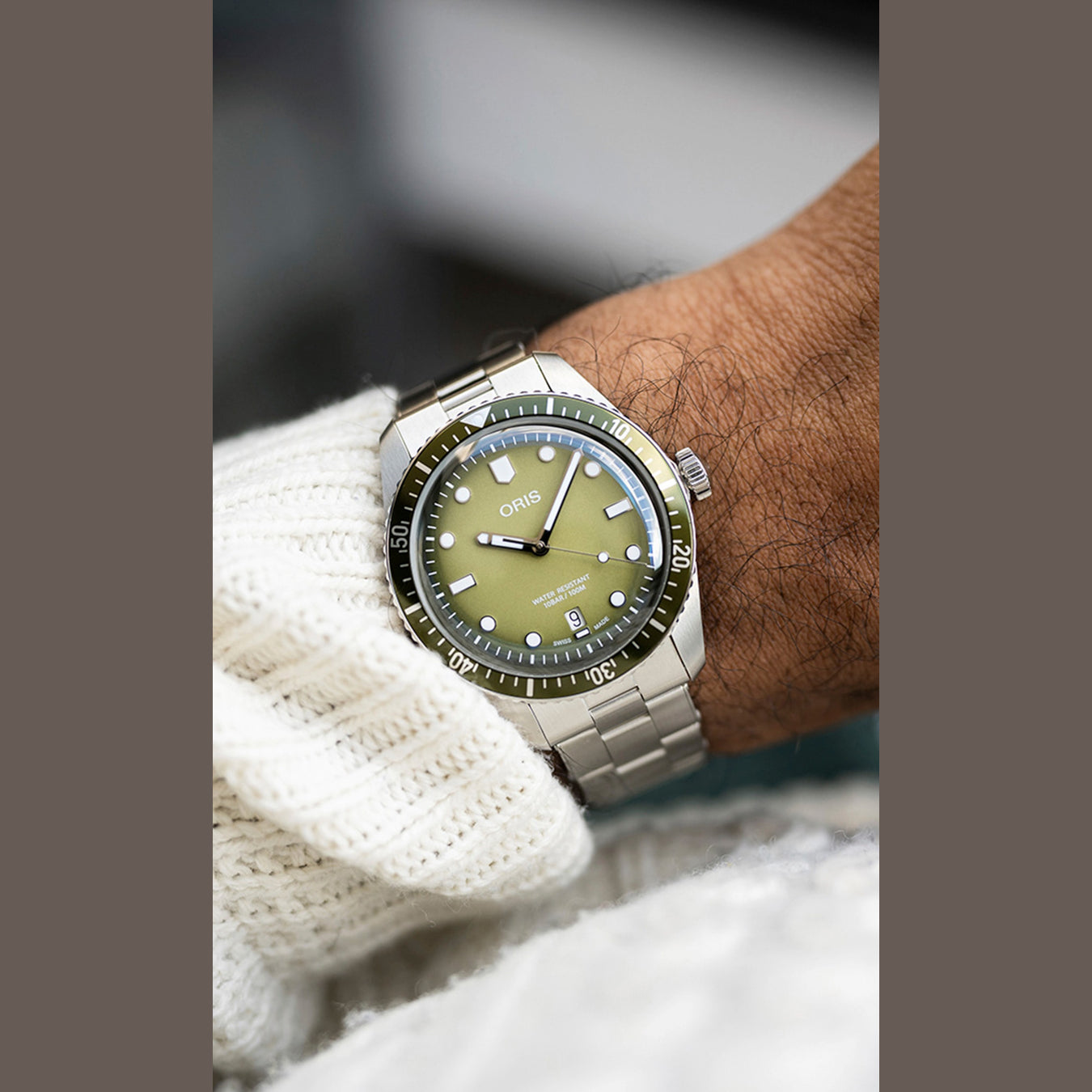 Oris 01 733 7707 4057-07 8 20 18 Divers Sixty-Five Date 40mm