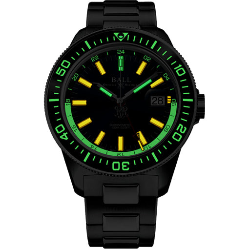 Ball Engineer III Hurricane Hunters 40mm Ceramic Elapsed Time Bezel Blue