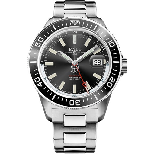 Ball Engineer III Hurricane Hunters 40mm Ceramic Elapsed Time Bezel Black