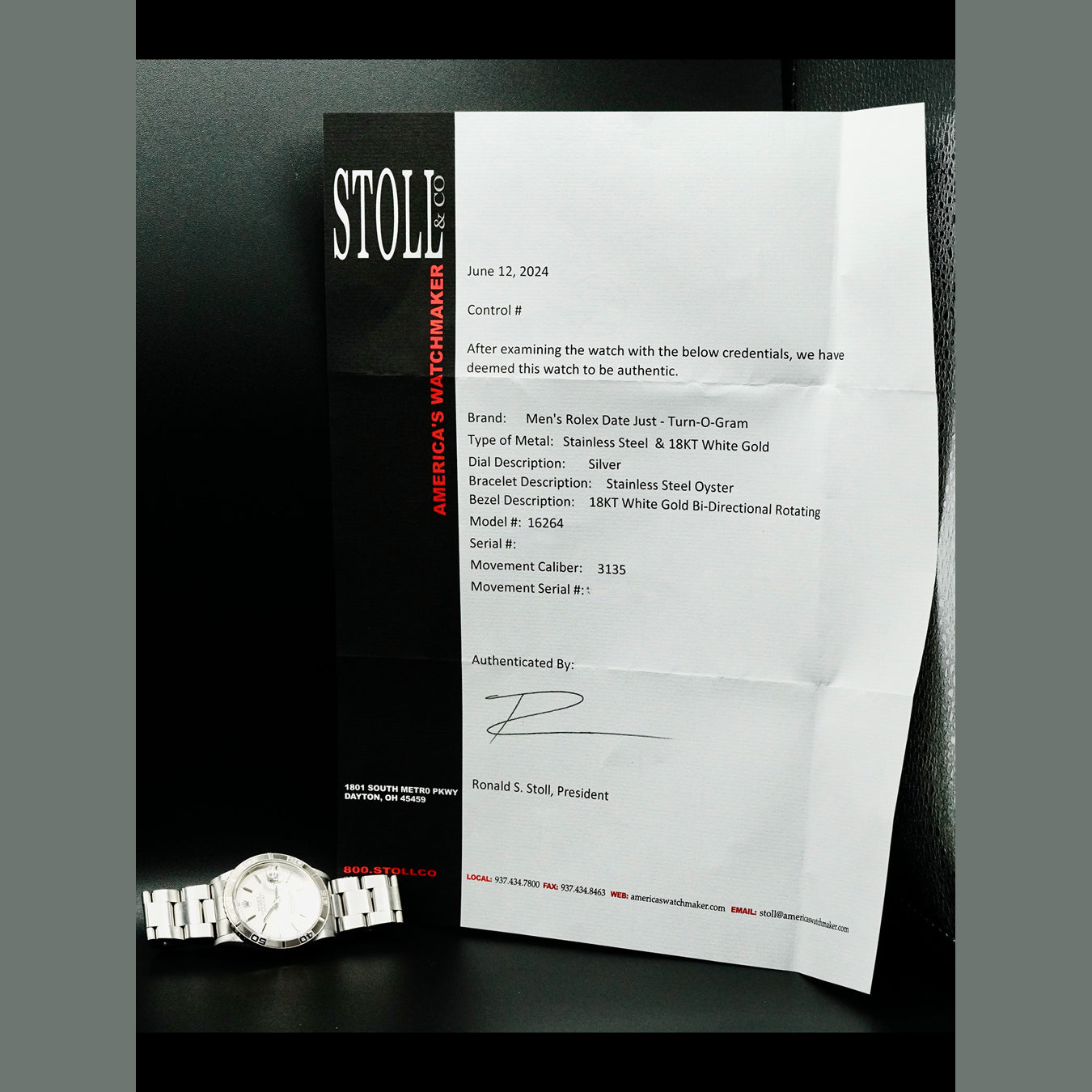 Rolex 16264 Thunderbird