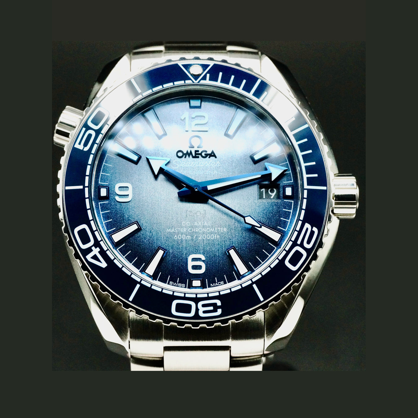 Omega 215.30.40.20.03.002 Seamaster Planet Ocean 600M Summer Blue