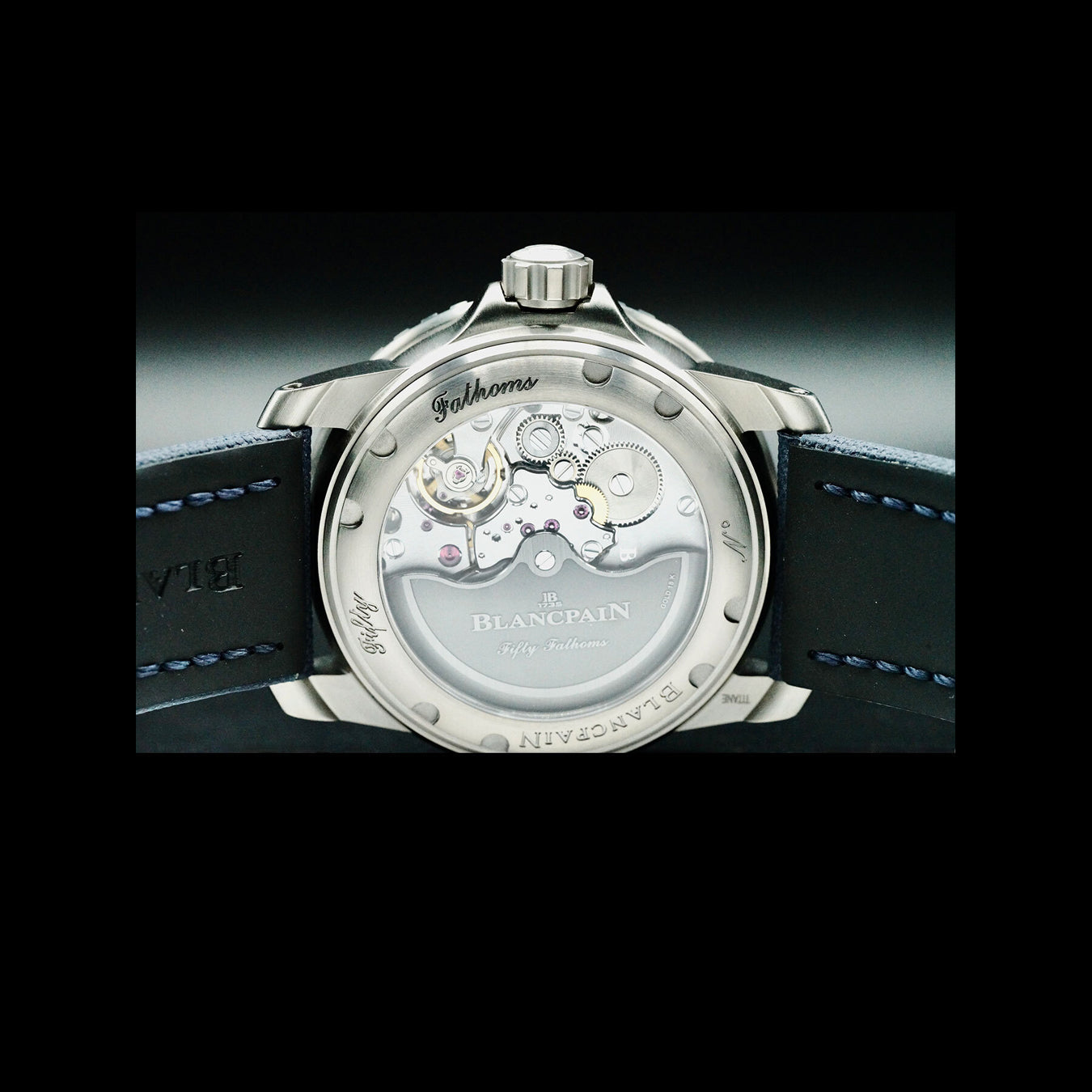 Blancpain 5015 12B40 O52A Fifty Fathoms Blue Dial Automatique