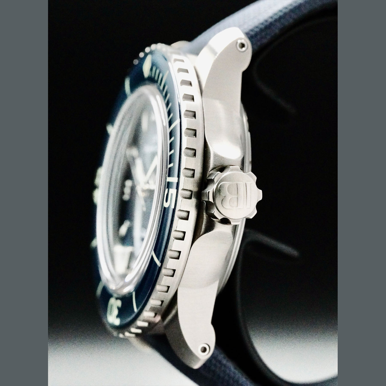 Blancpain 5015 12B40 O52A Fifty Fathoms Blue Dial Automatique