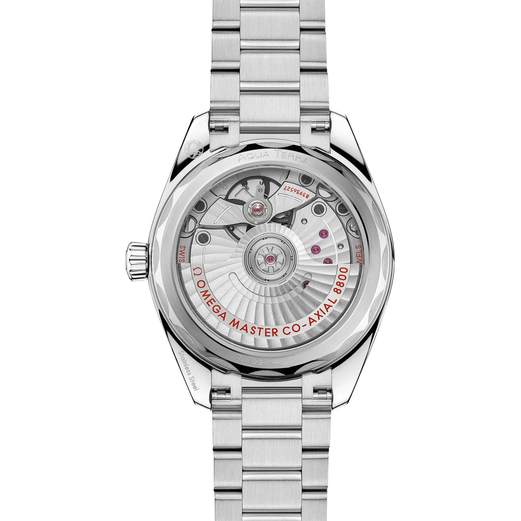 Omega 220.10.34.20.01.001 Seamaster Aqua Terra 150M 34mm Black Lacquer Dial