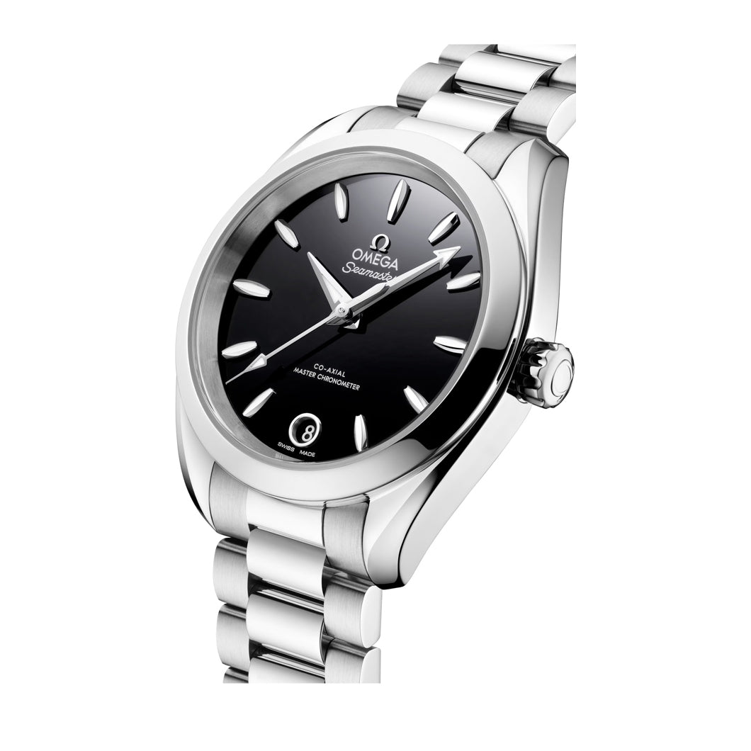 Omega 220.10.34.20.01.001 Seamaster Aqua Terra 150M 34mm Black Lacquer Dial