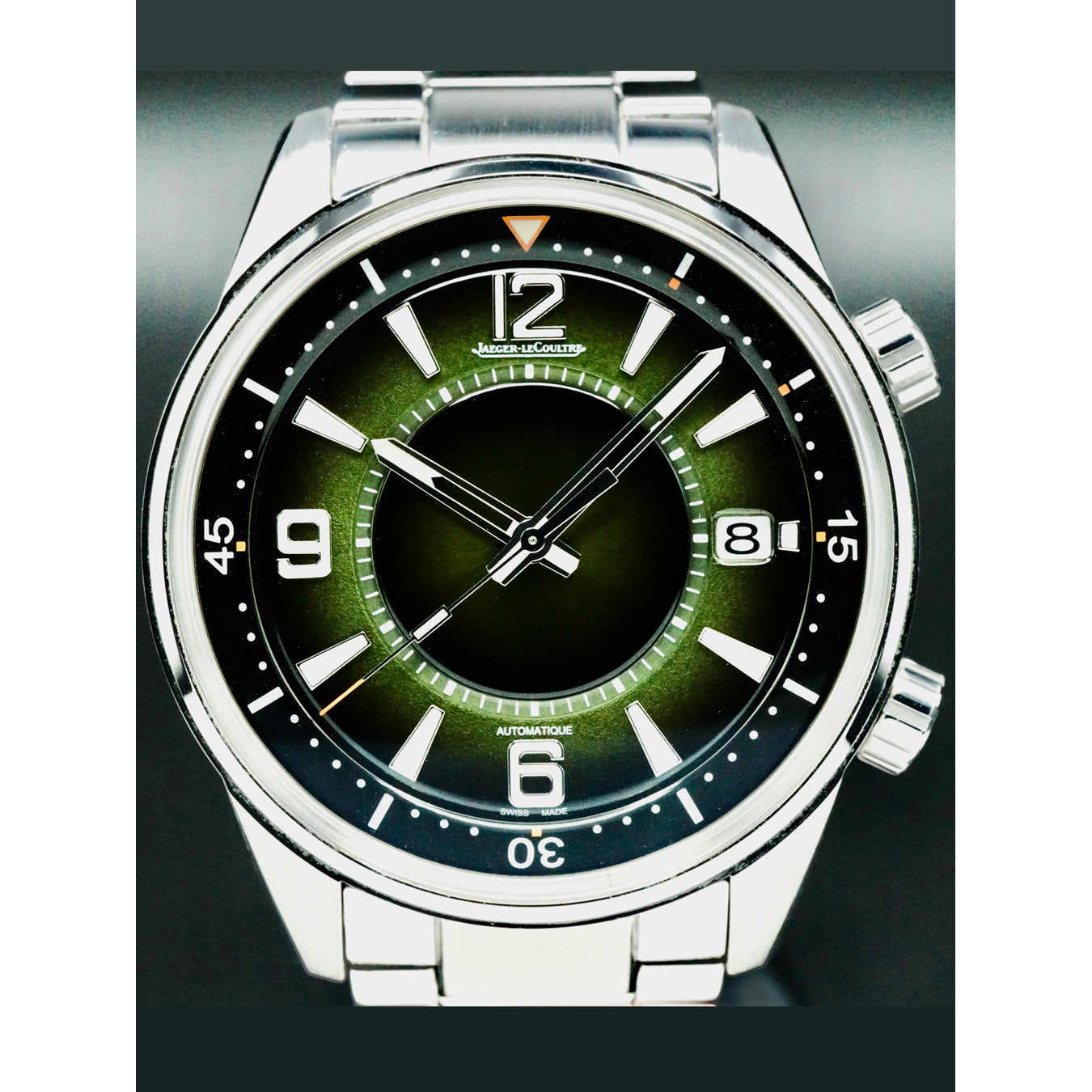 Jaeger LeCoultre Q906863J Polaris Date with Green Dial