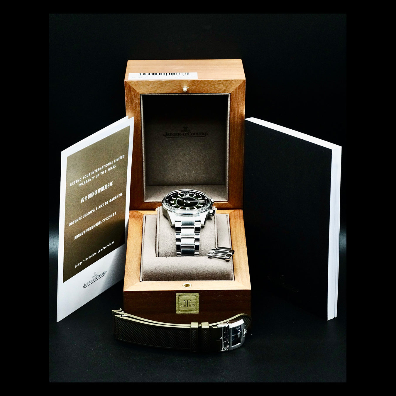 Jaeger LeCoultre Q906863J Polaris Date with Green Dial