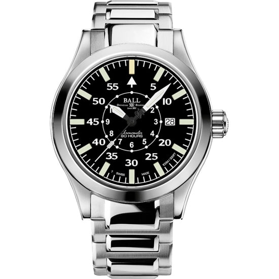 Ball NM2128C-S4C-BK Engineer M Normandy 43mm Black Dial