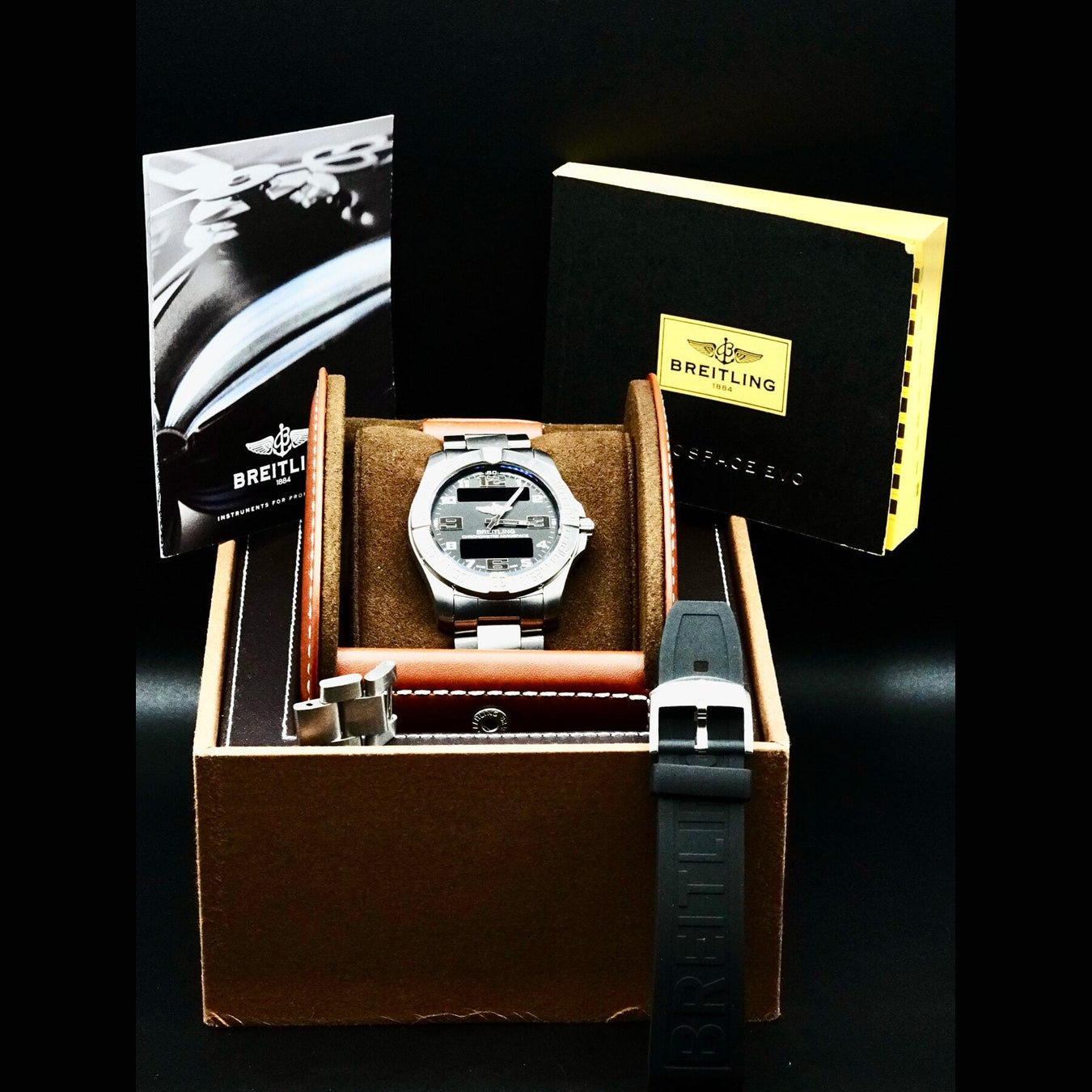 Breitling E7936310 Aerospace Evo Titanium Black