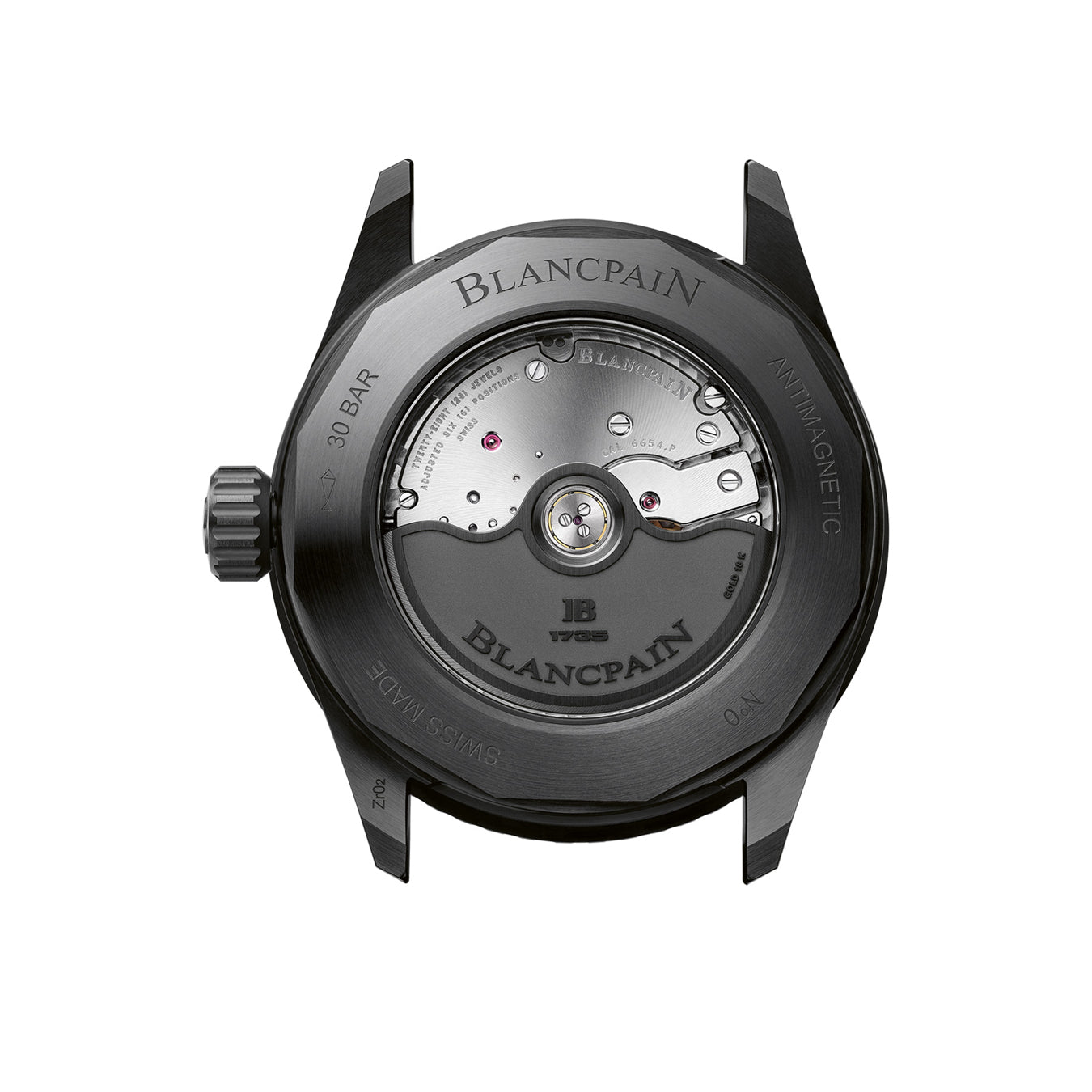 Blancpain 5054 0140 NAOA Bathyscaphe Quantième Complet Phases de Lune Blue Dial