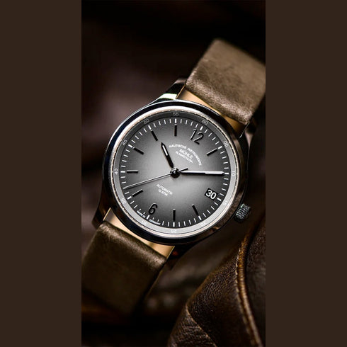 Mühle Glashütte M1-43-36-LB-M Lunova Lady Gray Steel on Strap