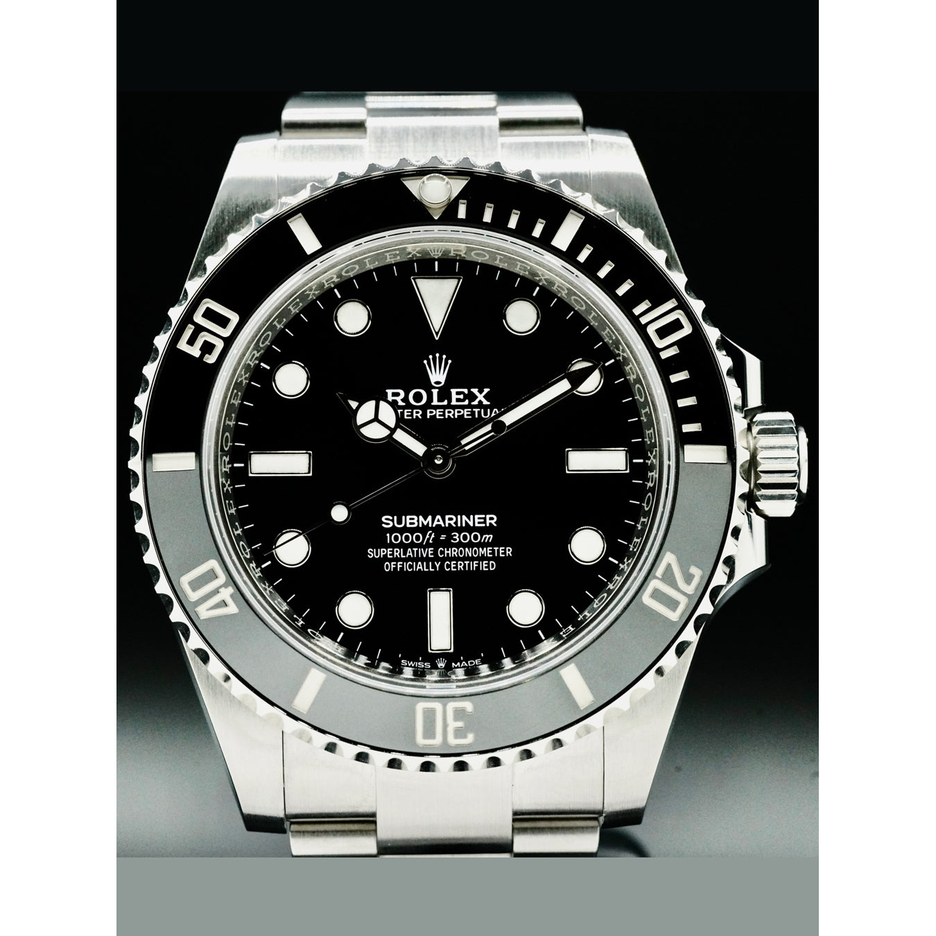 Rolex 124060 Submariner Black