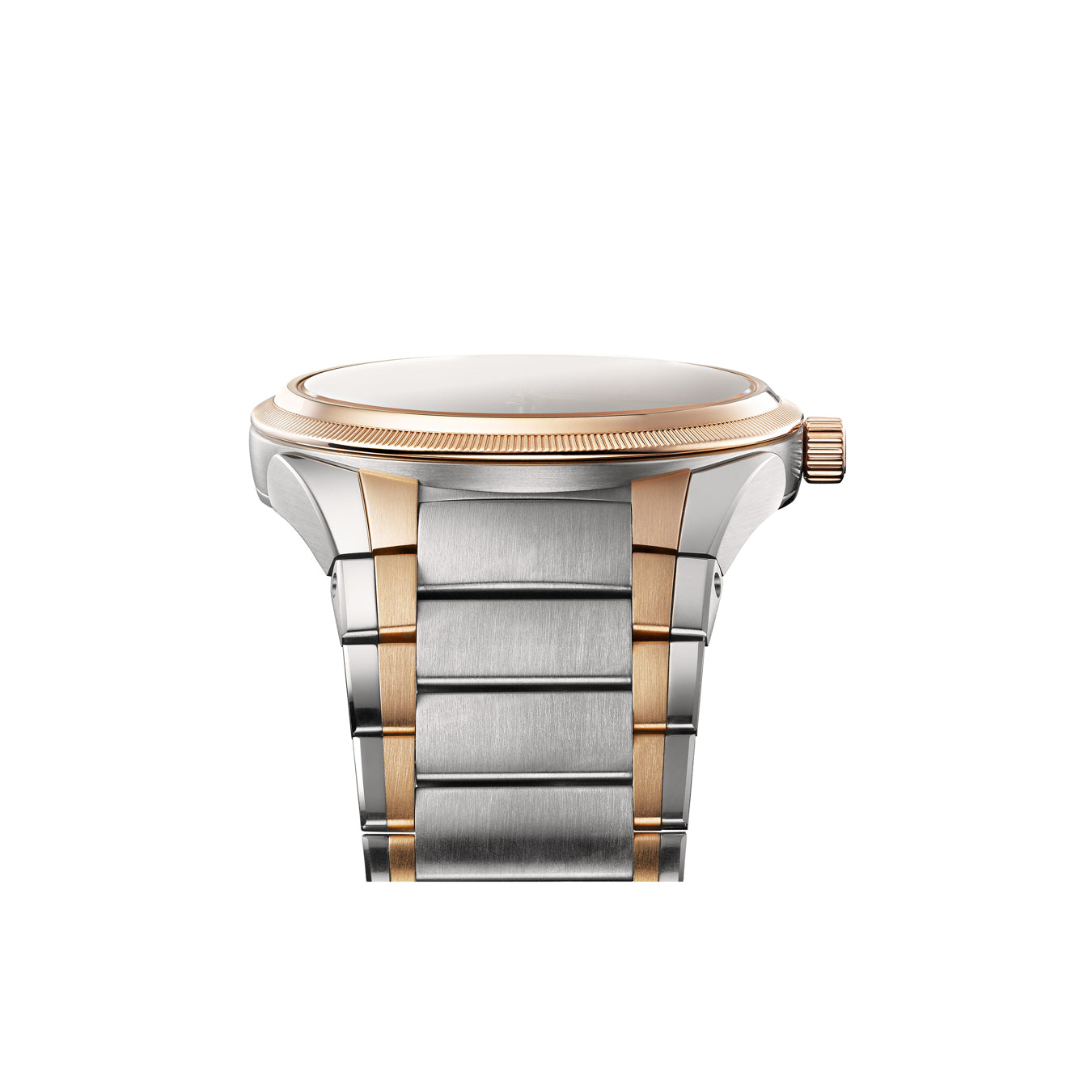 Parmigiani Fleurier Tonda PF 36mm Steel and Gold White Citrine Dial PFC804-1020004-100182