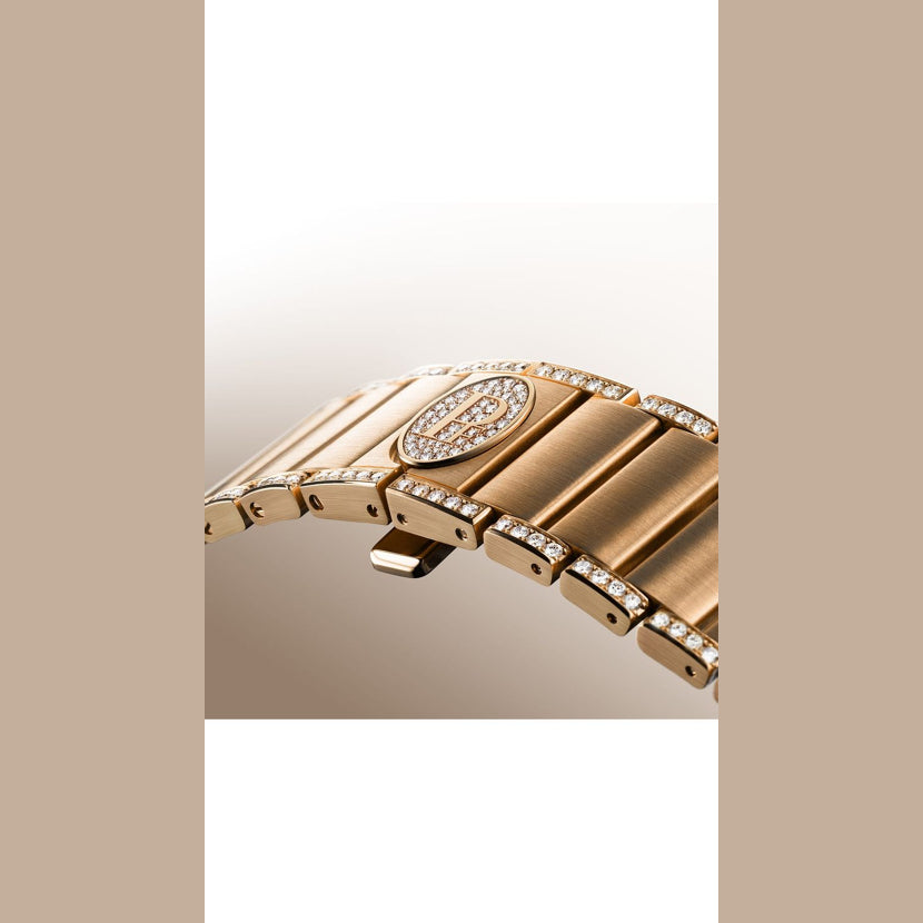 Parmigiani Fleurier Tonda PF 36mm Rose Gold Set Sand Gold Dial PFC804-2120002-210182