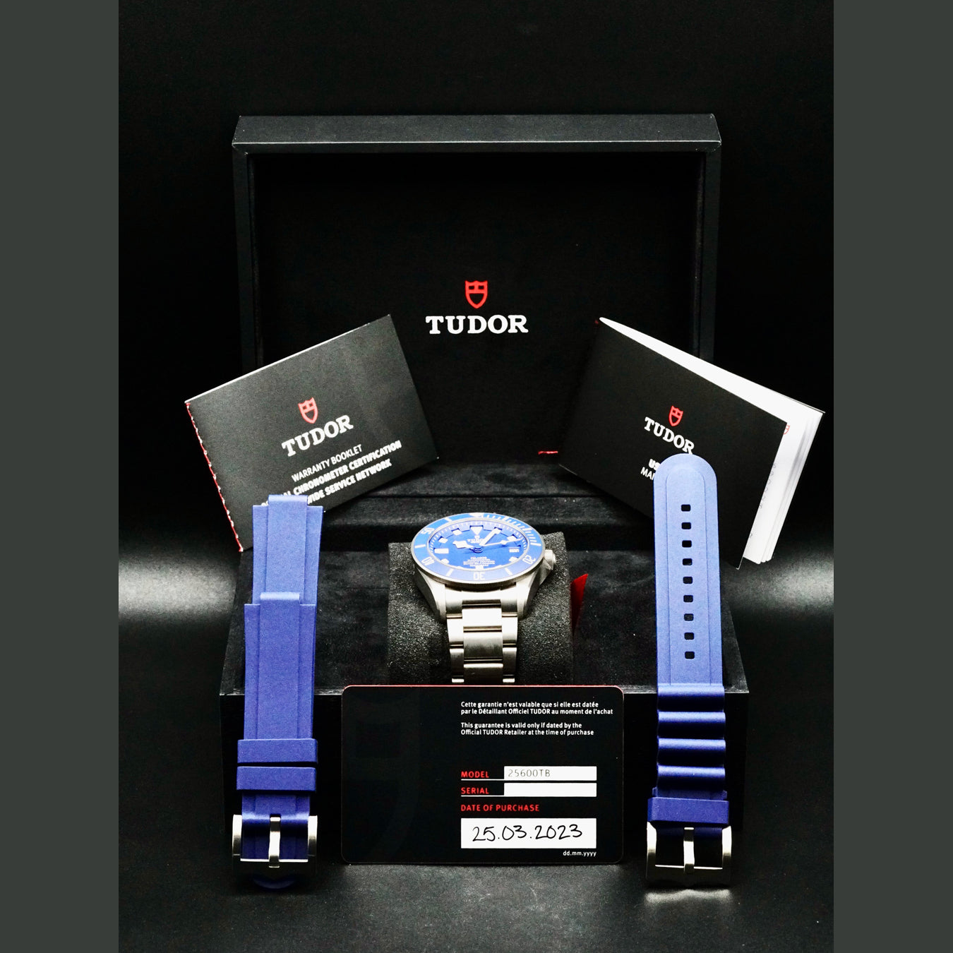Tudor 25600TB Pelagos Blue Dial on Bracelet