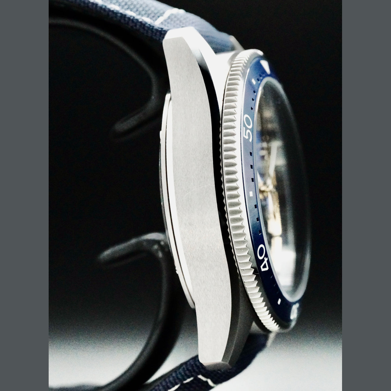 Longines L3.821.4.93.2 Spirit Flyback Blue Dial on Strap