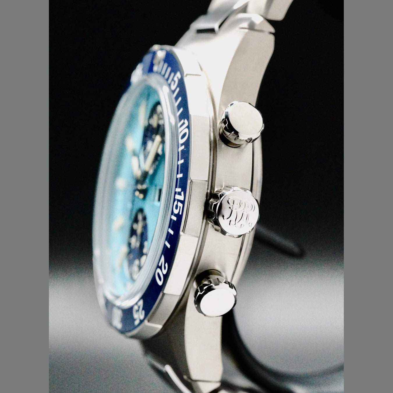 Ball DC3030C-S3-IBEBE Roadmaster Rescue Chronograph Ice Blue Dial 42mm