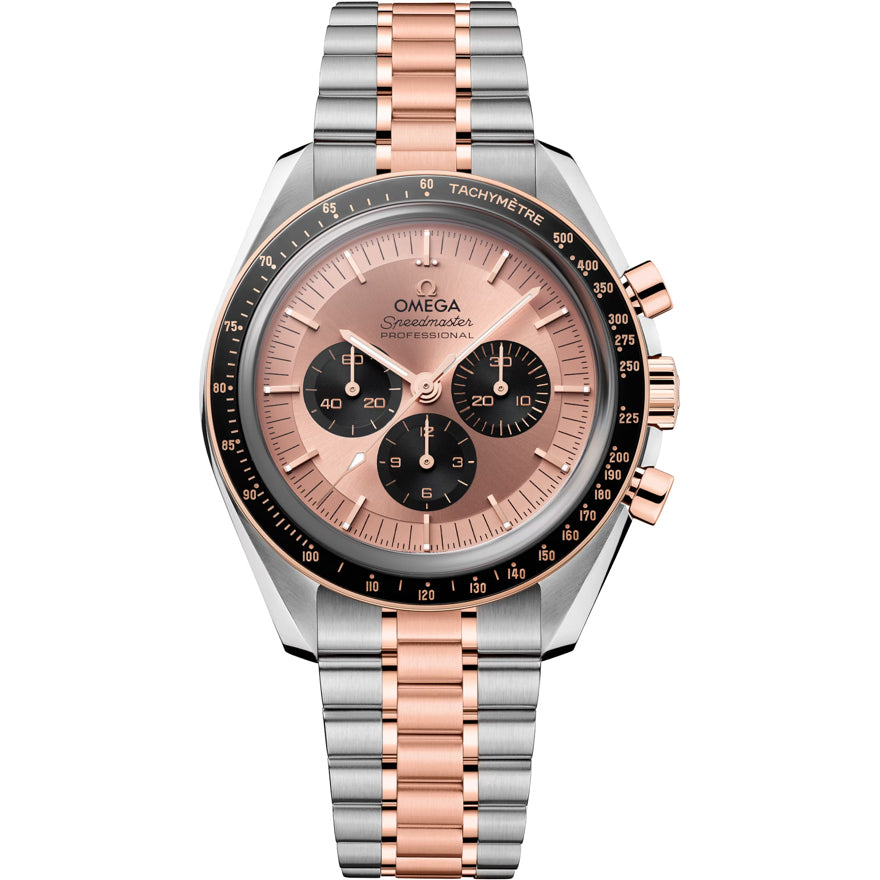 Omega 310.20.42.50.99.001 Speedmaster Moonwatch Professional Steel and Senda Gold