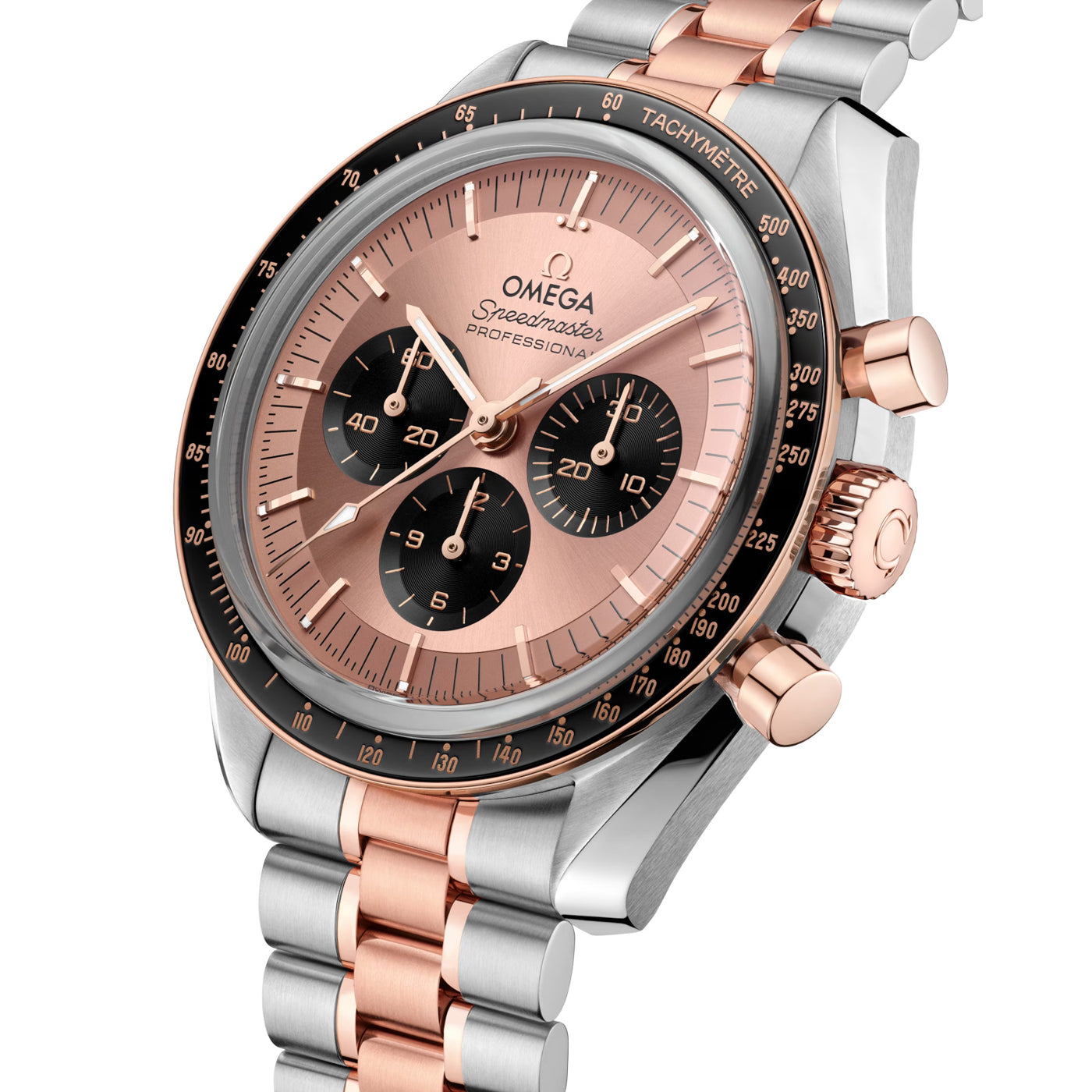 Omega 310.20.42.50.99.001 Speedmaster Moonwatch Professional Steel and Senda Gold