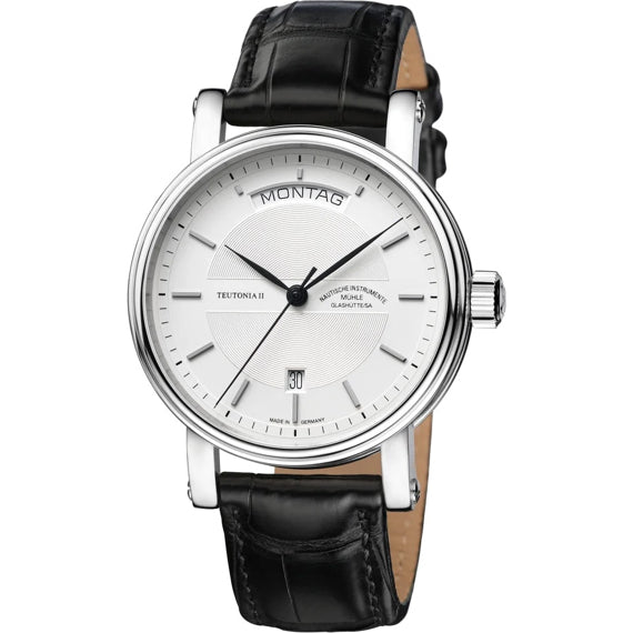 Mühle Glashütte Teutonia II Tag Datum M1-33-65-LB