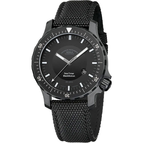 Mühle Glashütte Sea-Timer BlackMotion
