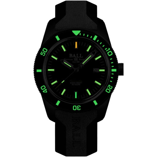 Ball Engineer II M Skindiver Heritage Black on Strap