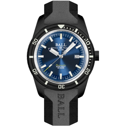 Ball Engineer II M Skindiver Heritage Black on Strap