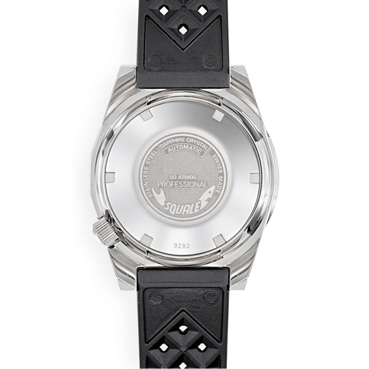 Squale 1521 Militare Polished Steel on Strap