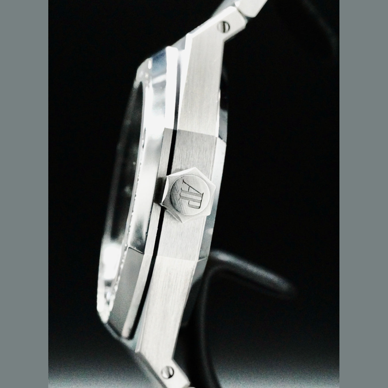 Audemars Piguet 15451ST.ZZ.1256ST.02 Royal Oak Lady 37mm Gray Dial Diamond Bezel
