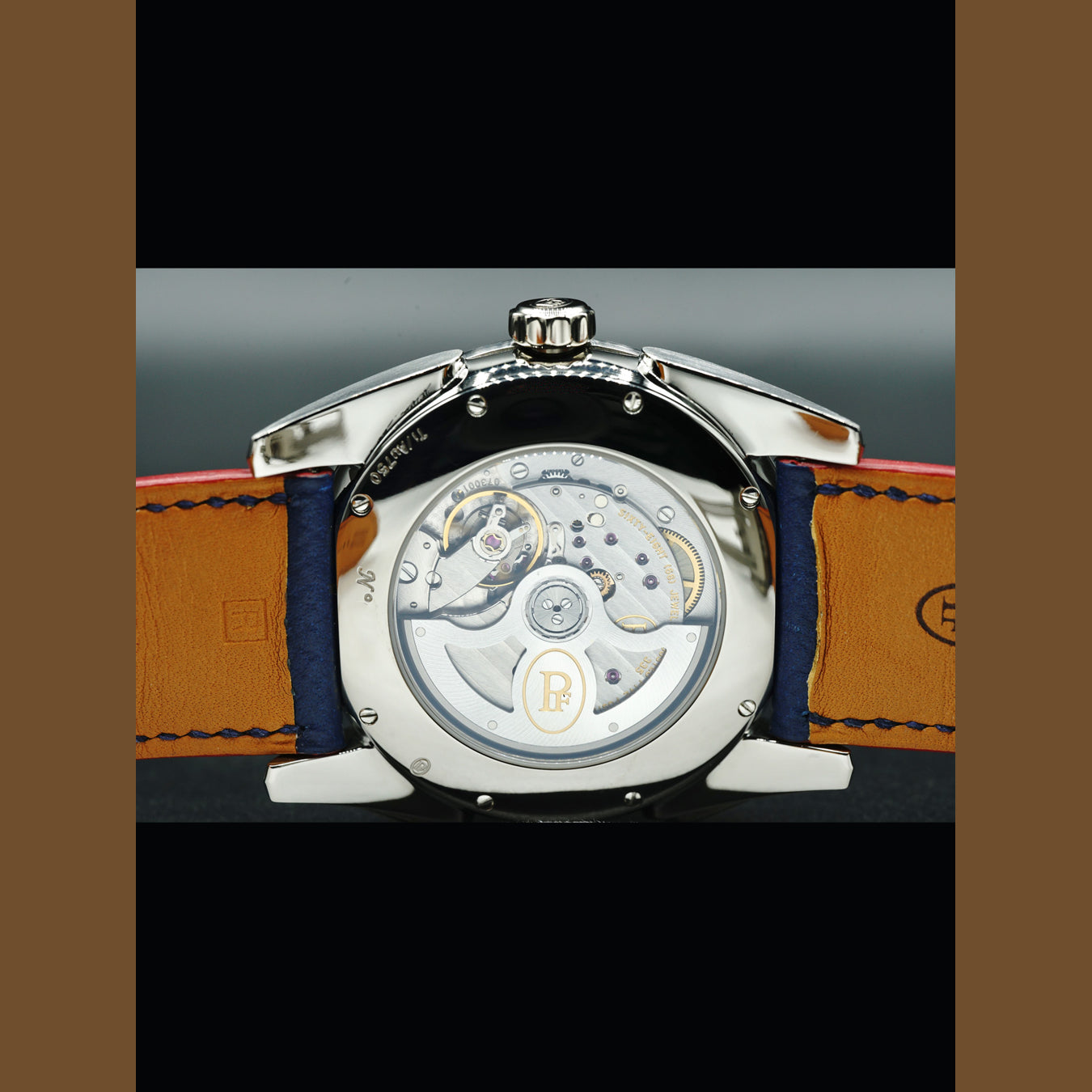 Parmigiani Fleurier PFC329-3400600-HE3132 Bugatti Aerolithe Titane White Gold Abyss