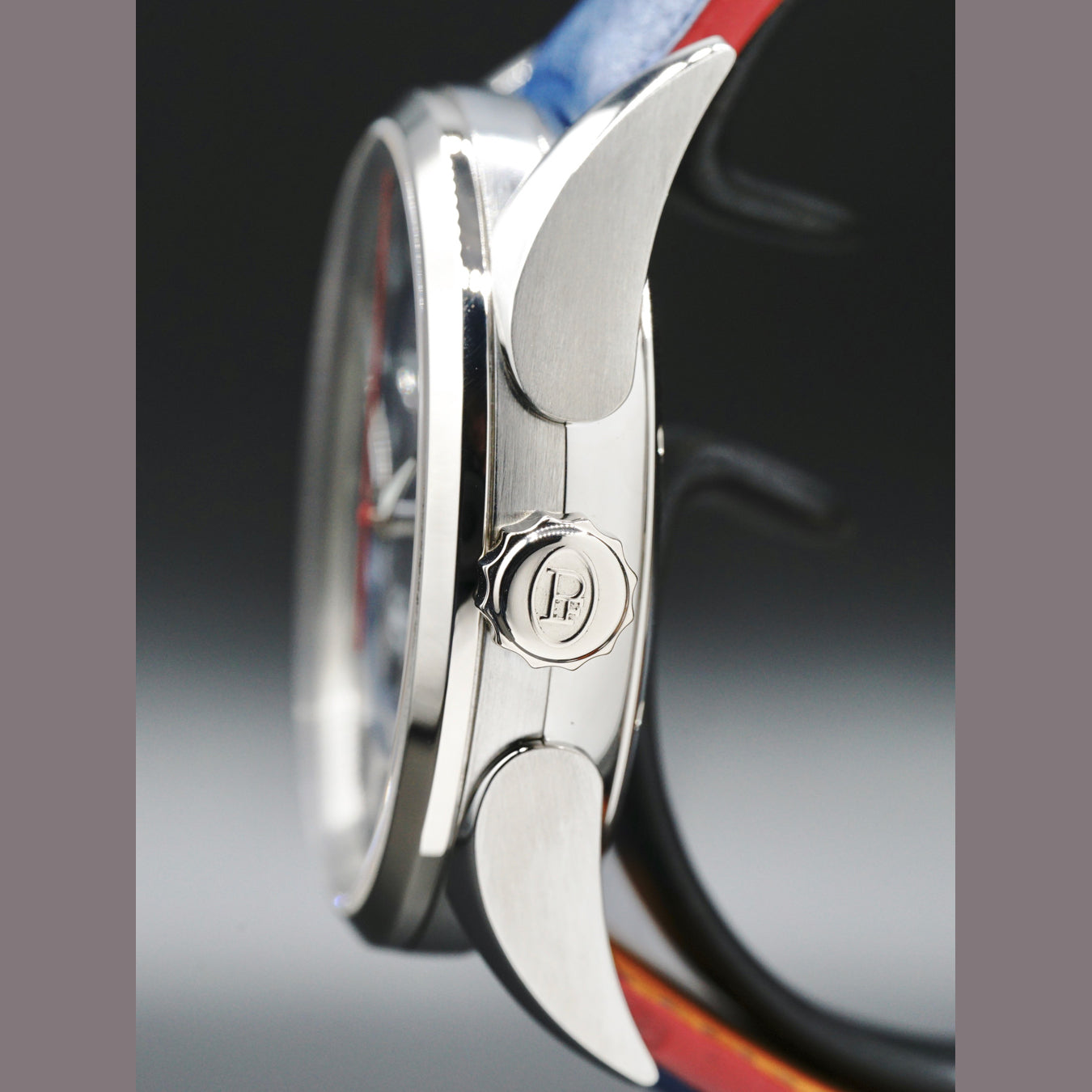 Parmigiani Fleurier PFC329-3400600-HE3132 Bugatti Aerolithe Titane White Gold Abyss