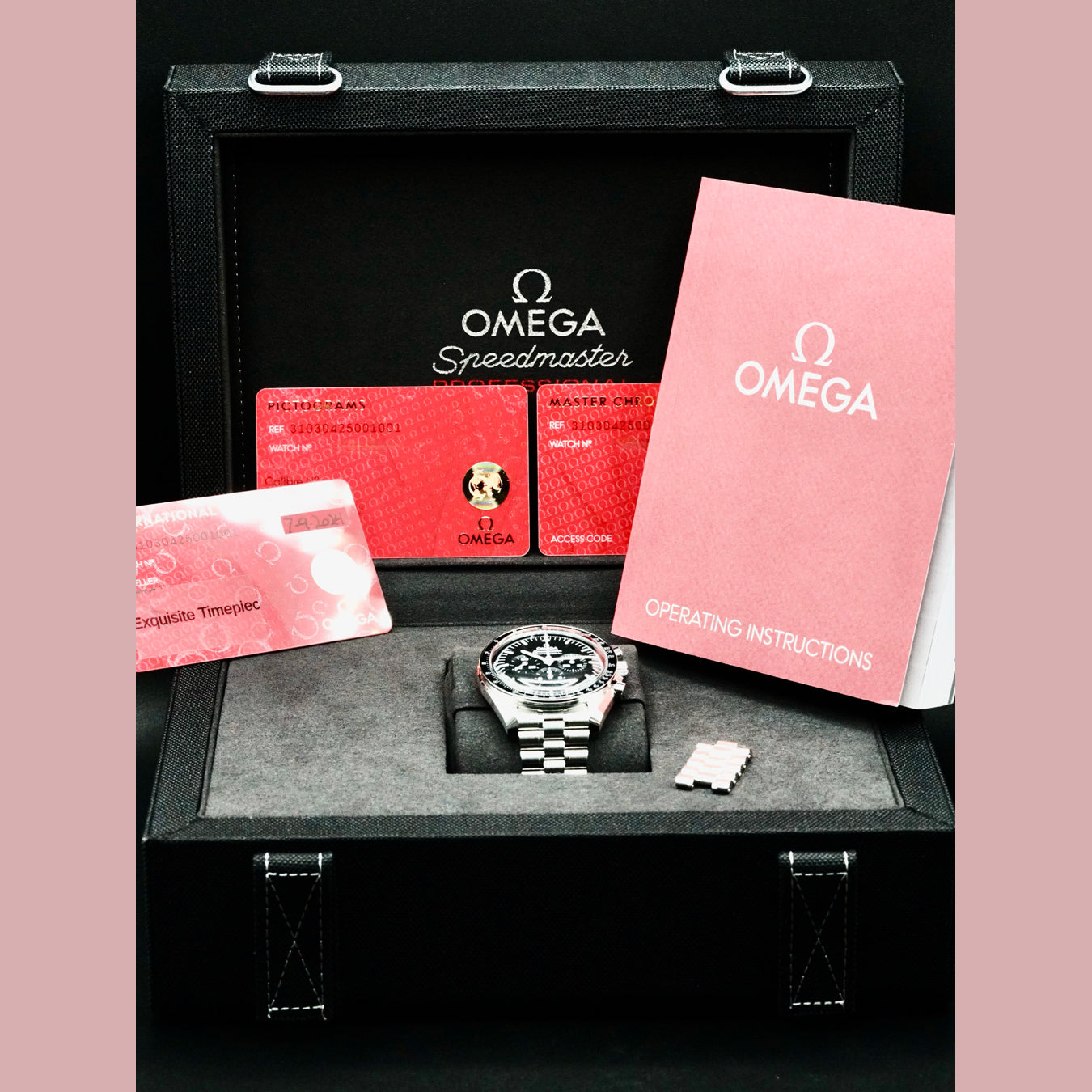 Omega 310.30.42.50.01.001 Speedmaster Moonwatch Professional Master Chronograph