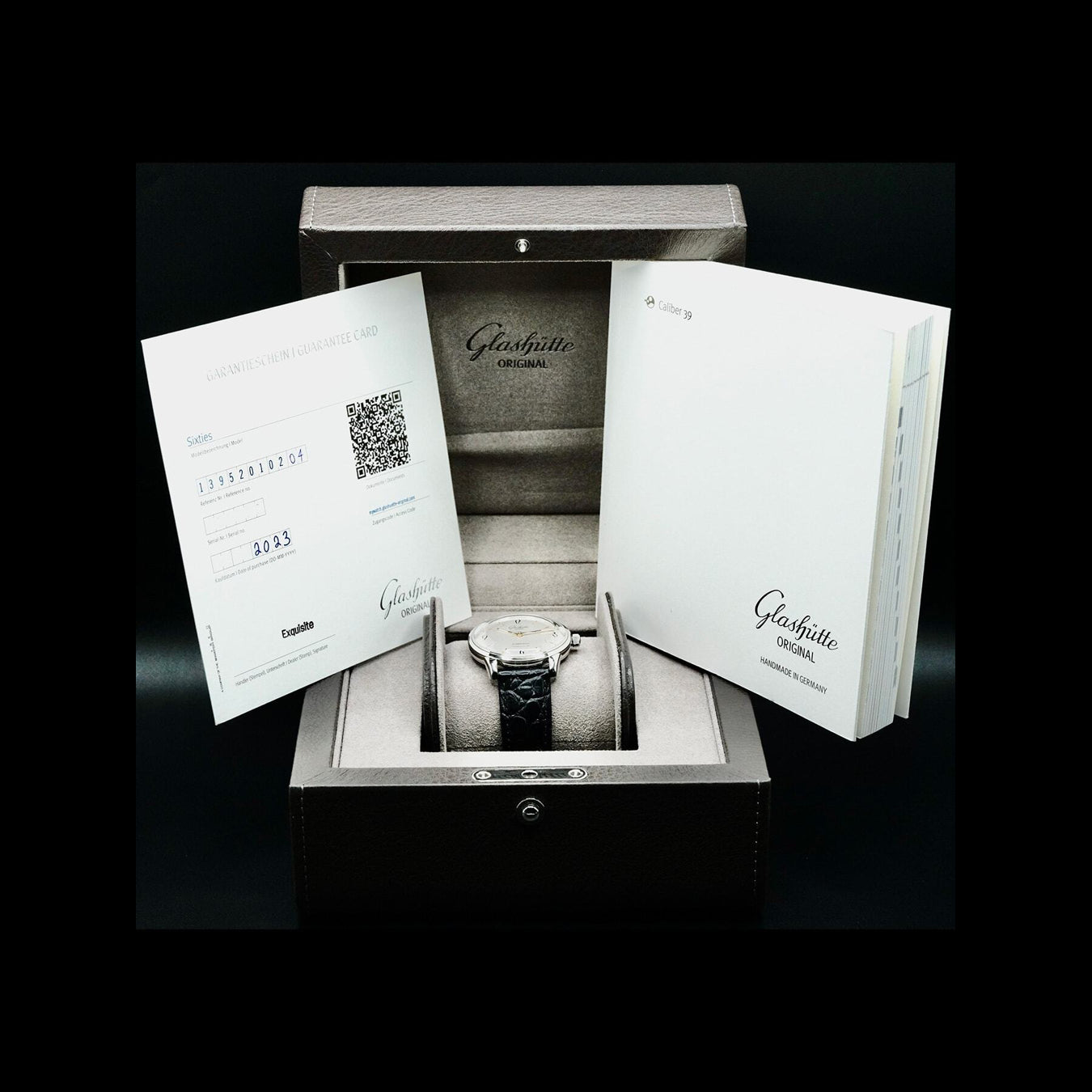 Glashütte Original Senator Sixties Stainless Steel Silver Dial 39-52-01-02-04