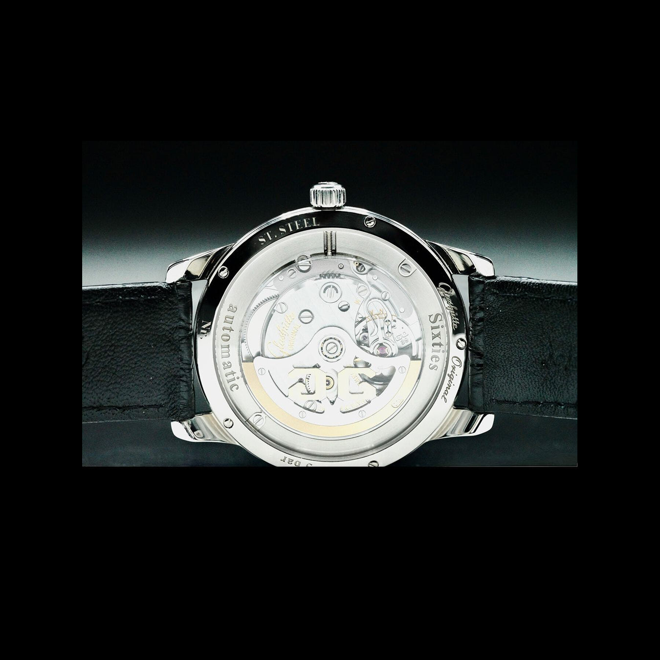 Glashütte Original Senator Sixties Stainless Steel Silver Dial 39-52-01-02-04