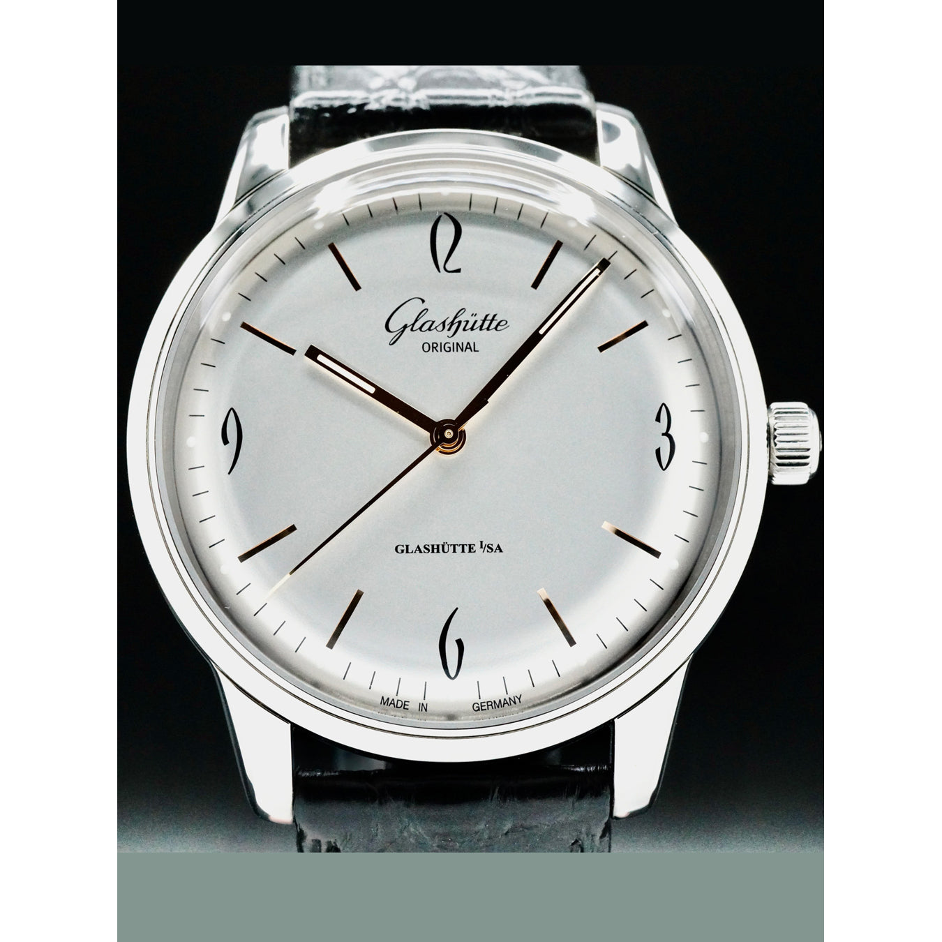 Glashütte Original Senator Sixties Stainless Steel Silver Dial 39-52-01-02-04