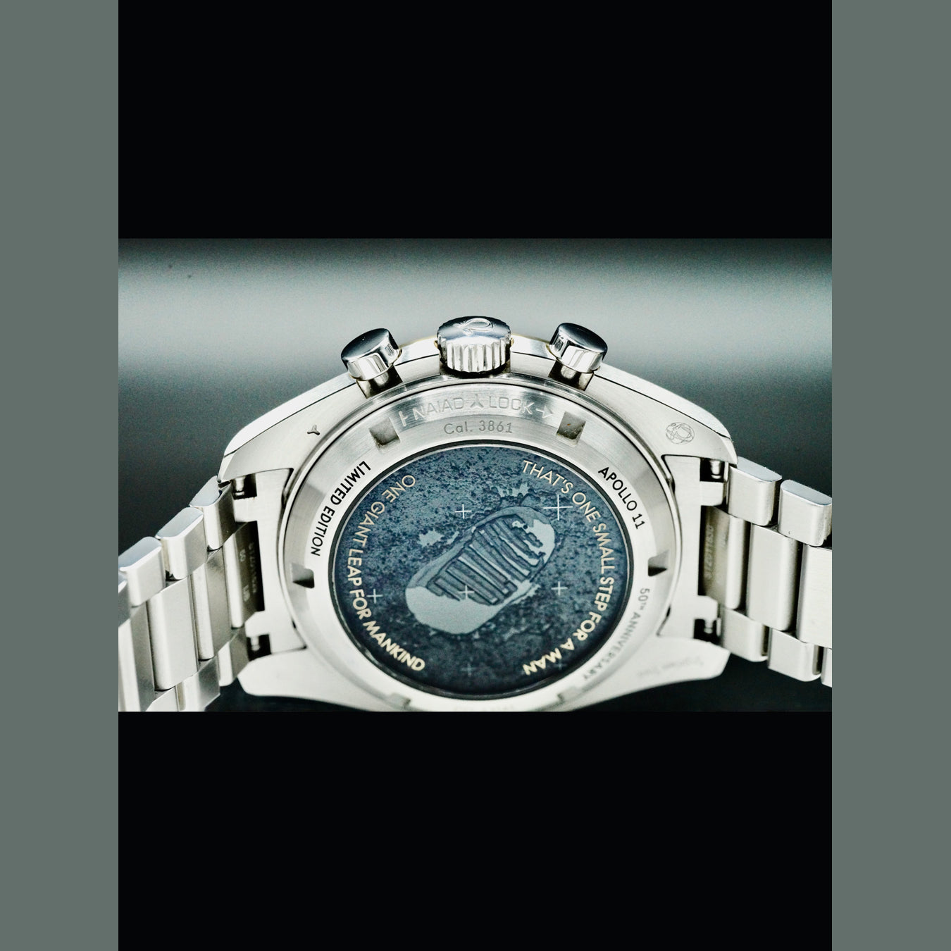 Omega 310.20.42.50.01.001 Speedmaster Moonwatch Apollo 11 50th Anniversary