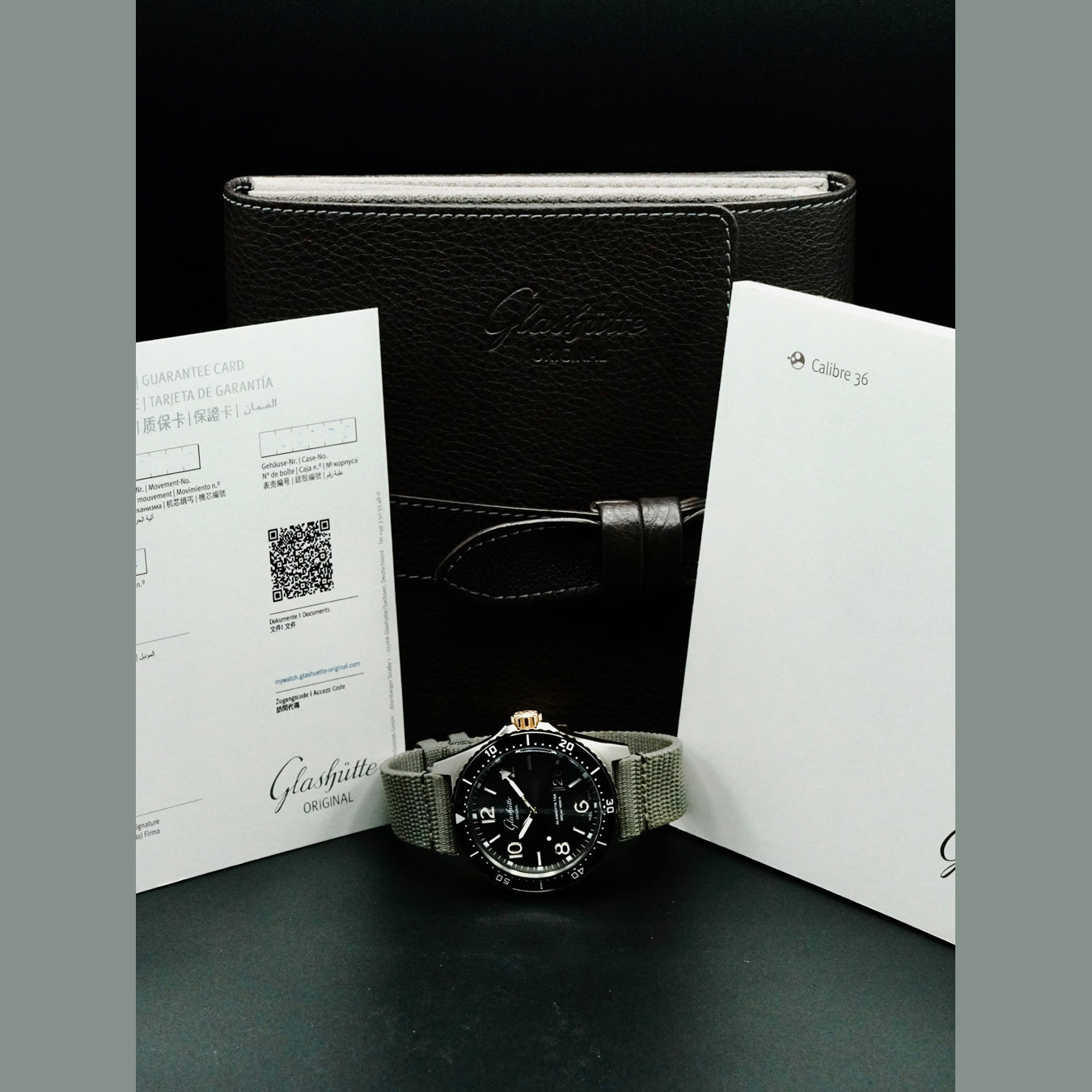 Glashütte Original 1-36-13-04-91-34 SeaQ Panorama Date Two-Tone