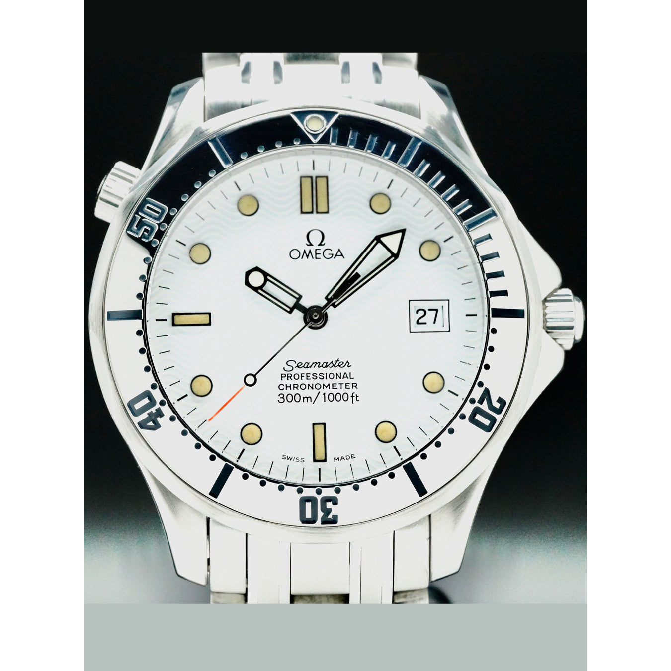 Omega Seamaster 2532.20.00 Polar White Dial 41mm