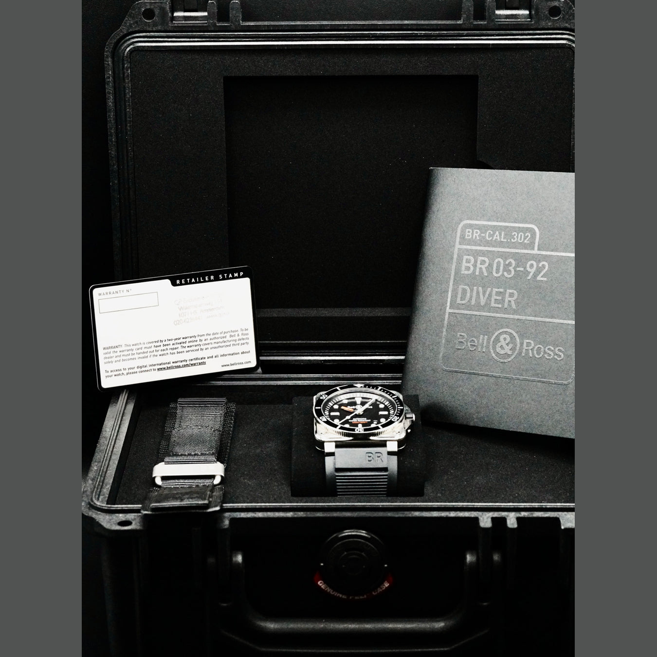 Bell & Ross BR 03-92 Diver BR0392-D-BL-ST-SRB