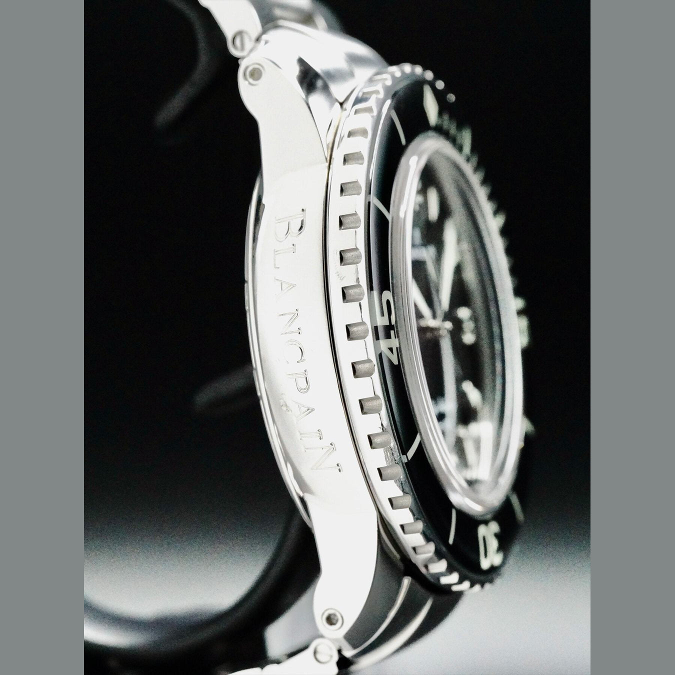 Blancpain 5015 1130 52A Fifty Fathoms Steel Black Dial