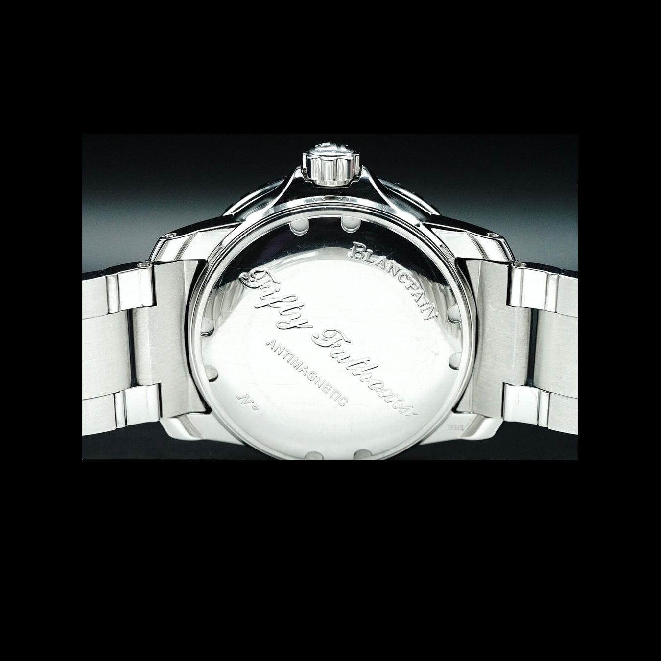 Blancpain 5015 1130 52A Fifty Fathoms Steel Black Dial