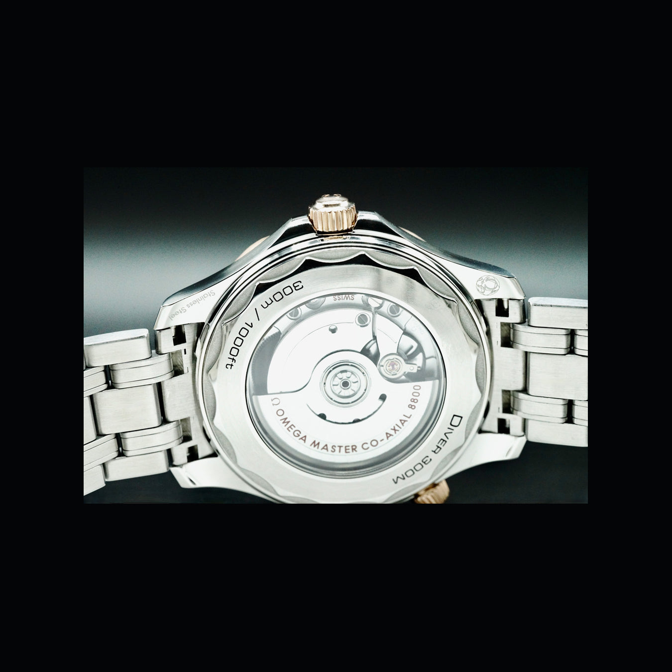 Omega 210.22.42.20.01.002 Seamaster Diver 300M Co-Axial Master Chronometer Sedna Gold