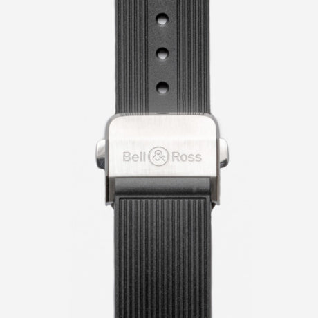 Bell & Ross BR05 GMT White Steel BR05G-SI-ST/SRB