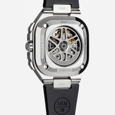 Bell & Ross BR05 Chrono Black Steel BR05C-BLC-ST/SRB