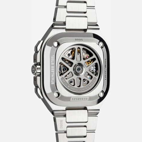 Bell & Ross BR05 Chrono Black Steel BR05C-BLC-ST/SST