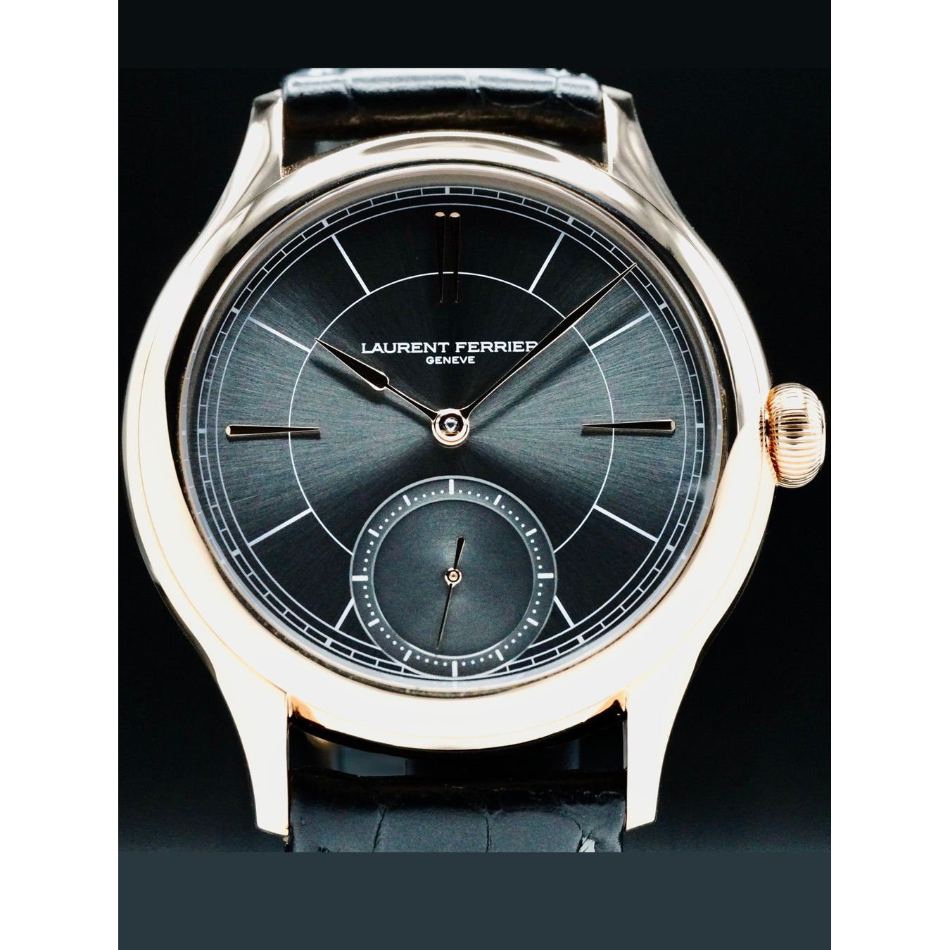 Laurent Ferrier LCF004.R5.AR7.1 Classic Micro Rotor Red Gold Sunburst Slate Grey