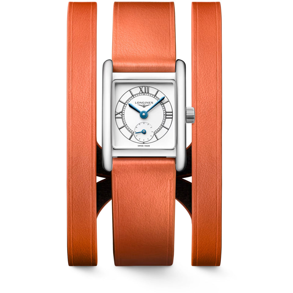 Longines L5.200.4.75.8 Mini Dolcevita Silver Dial on Strap