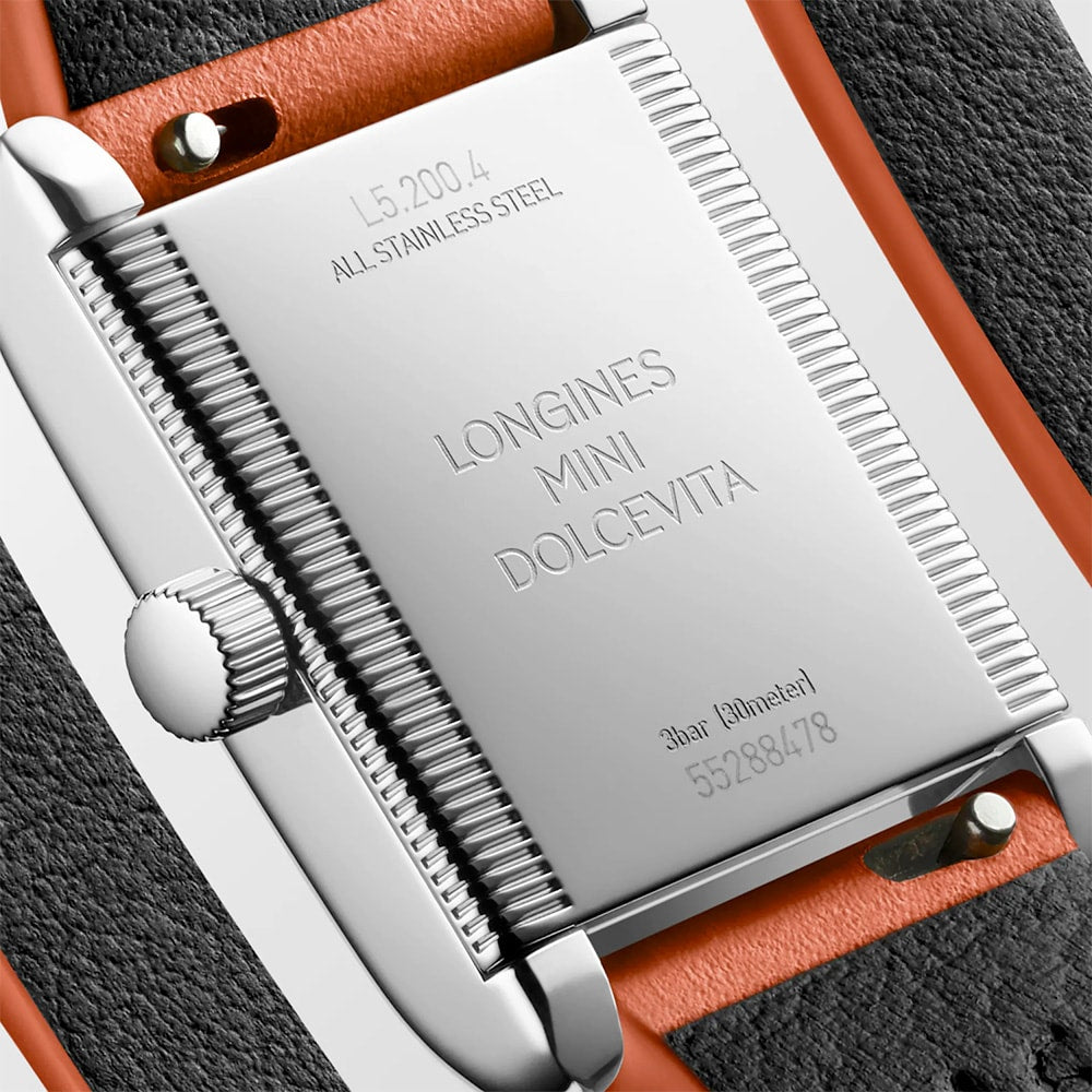 Longines L5.200.4.75.8 Mini Dolcevita Silver Dial on Strap