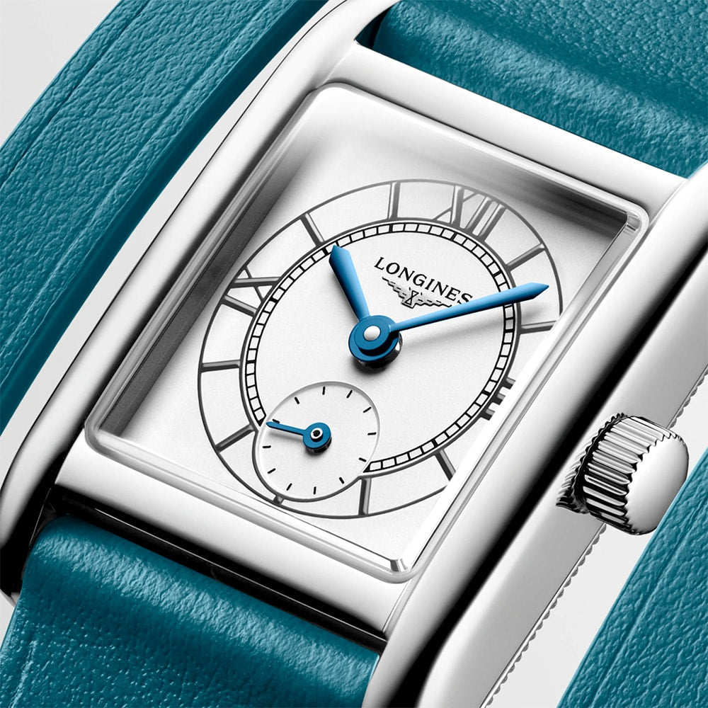 Longines L5.200.4.75.9 Mini Dolcevita Silver Dial on Strap