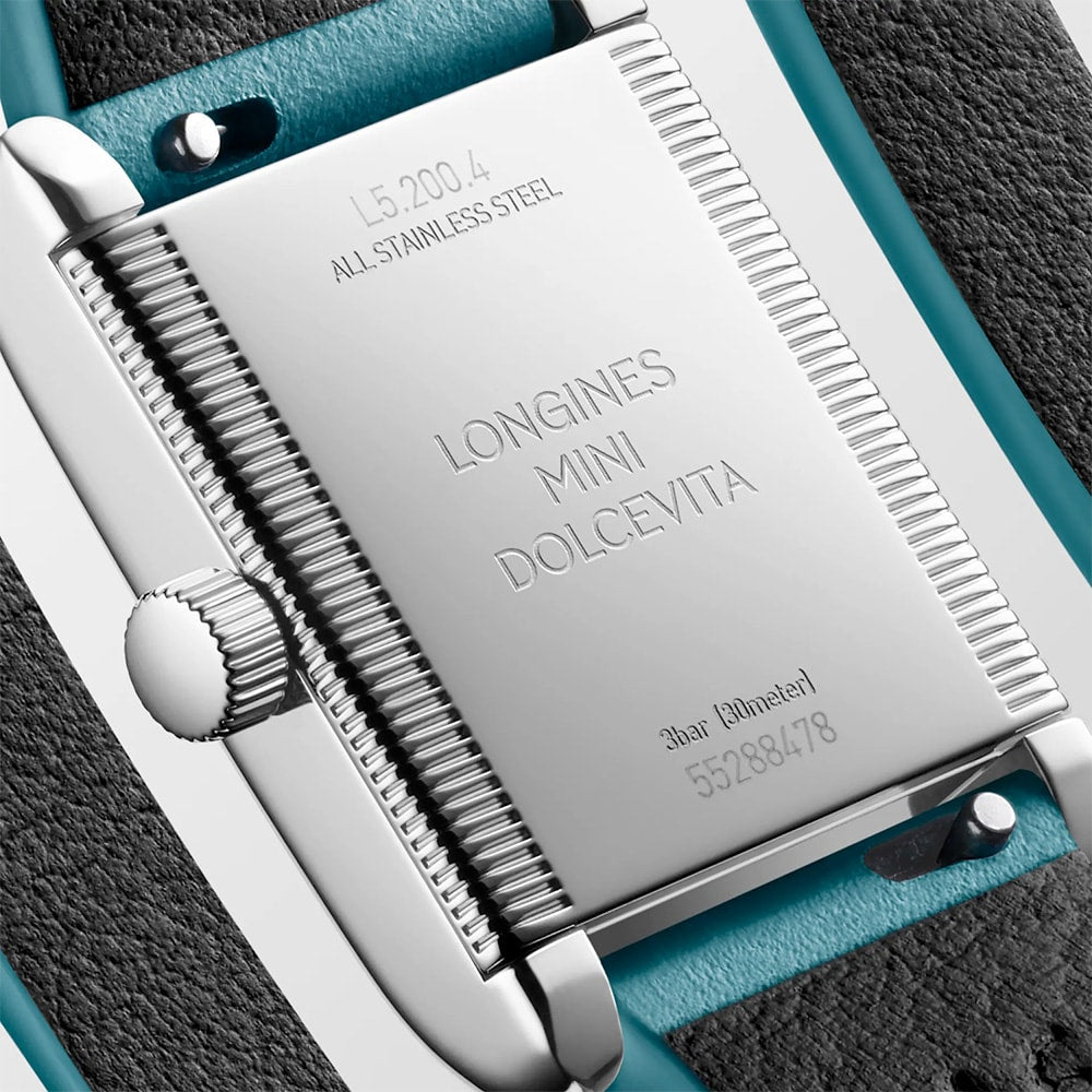 Longines L5.200.4.75.9 Mini Dolcevita Silver Dial on Strap